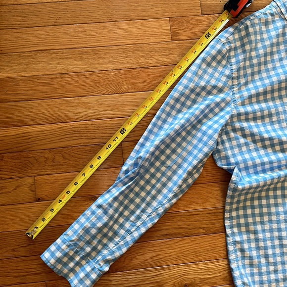 Men’s blue gingham Vineyard Vines Tucker Shirt in EUC - Picture 11 of 11